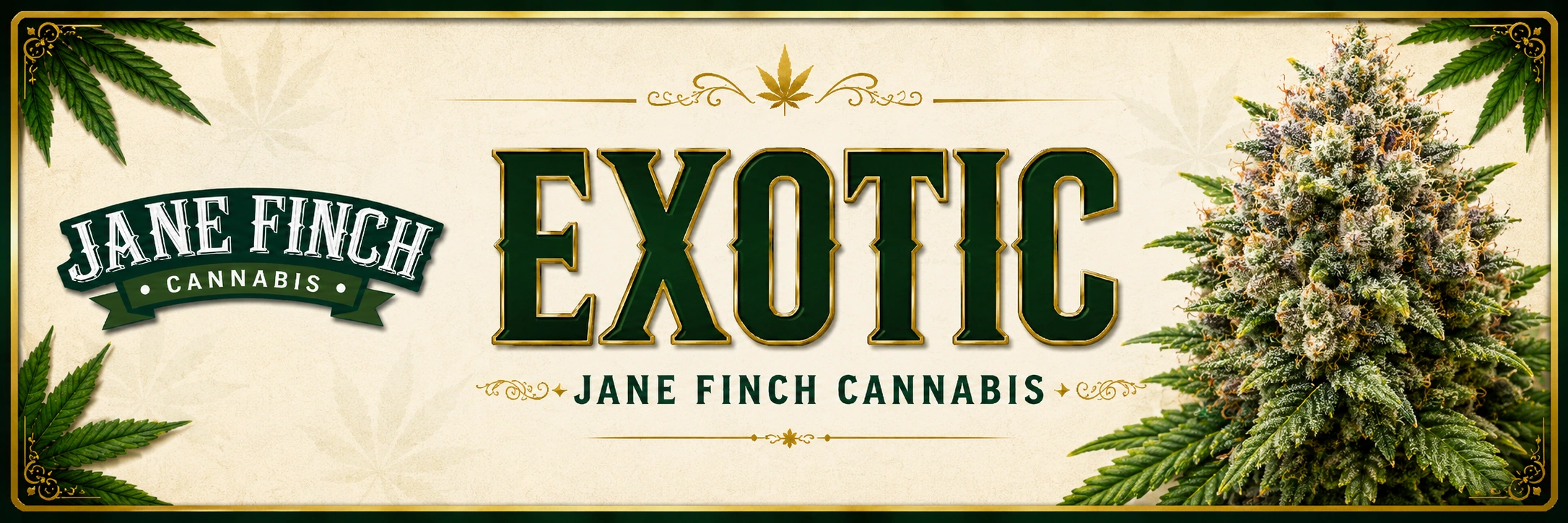 Exotic Cannabis Flower โ Ultra-rare, top-shelf genetics ยท THC 35-39%